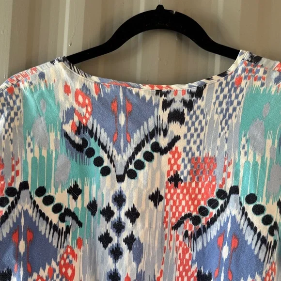 Ruby Rd. Multicolor Abstract Blouse - Picture 8 of 8